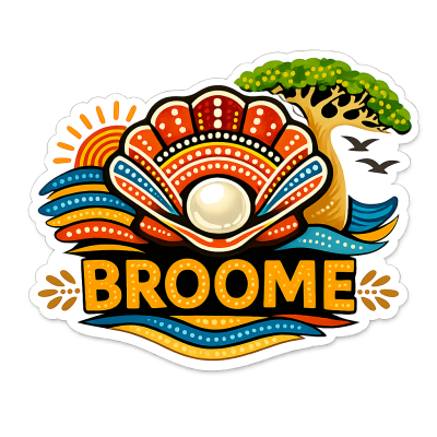 Broome Sticker