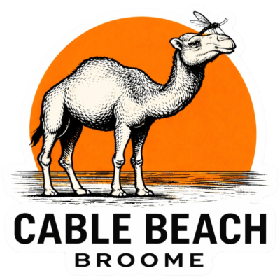 Cable beach Camel Sticker