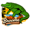 Croc Wearing Crocs Sticker